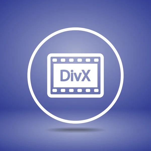 Divx 视频图标 — 图库矢量图片