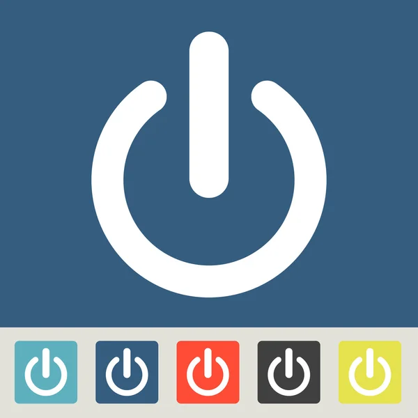 Power-Icon-Design — Stockvektor