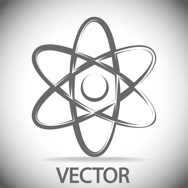 Atom icon — Stock Vector