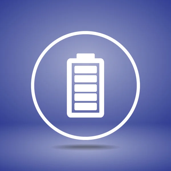 Batterij lading pictogram — Stockvector