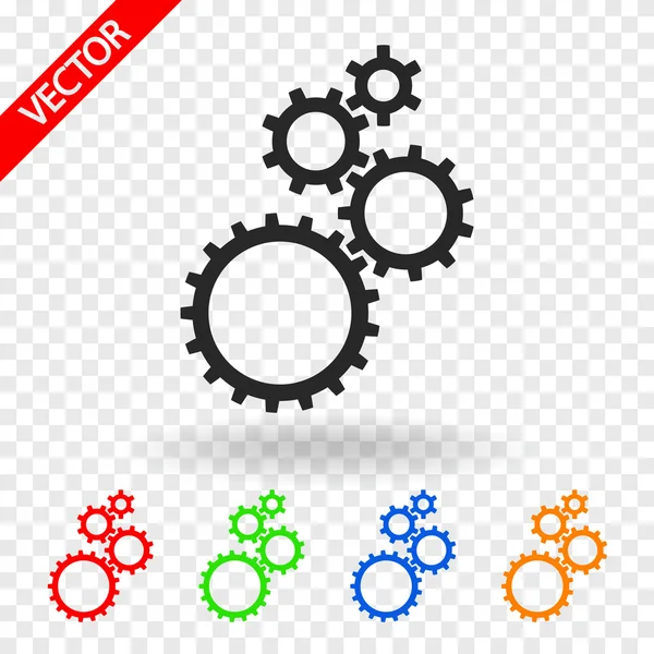 Gears icon — Stock Vector