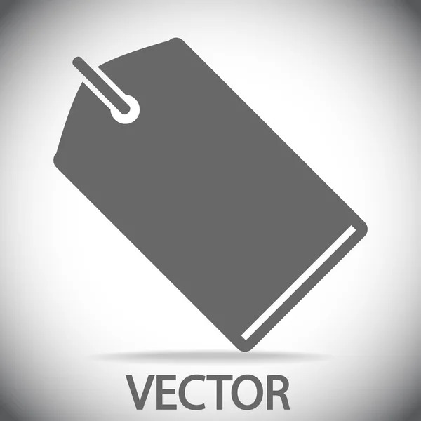 Etiqueta icono de diseño — Vector de stock