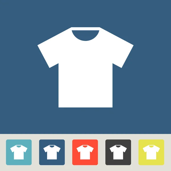 Tshirt εικονίδιο εικονίδιο — Διανυσματικό Αρχείο