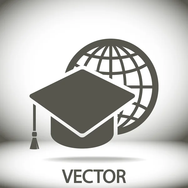 Ikon med graderingstak — Stock vektor