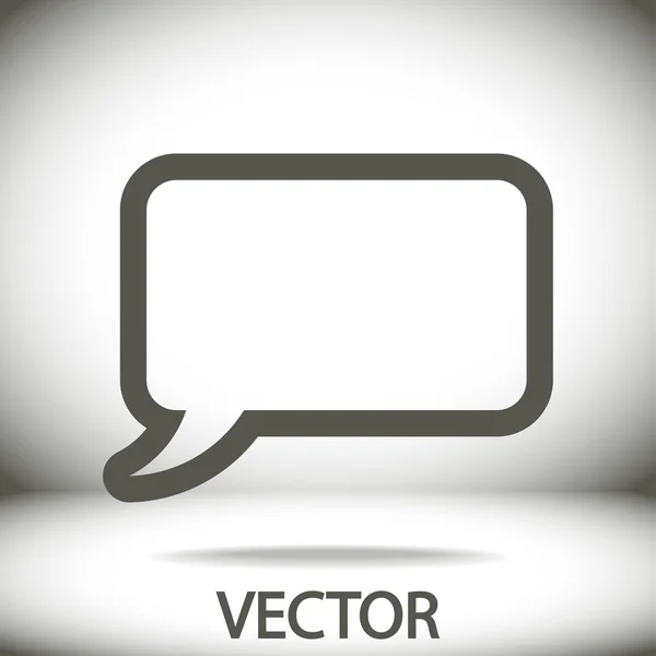 Icona di bolle di discorso comico — Stockvector
