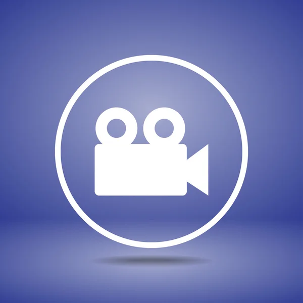 Video camera icon — Stock Vector