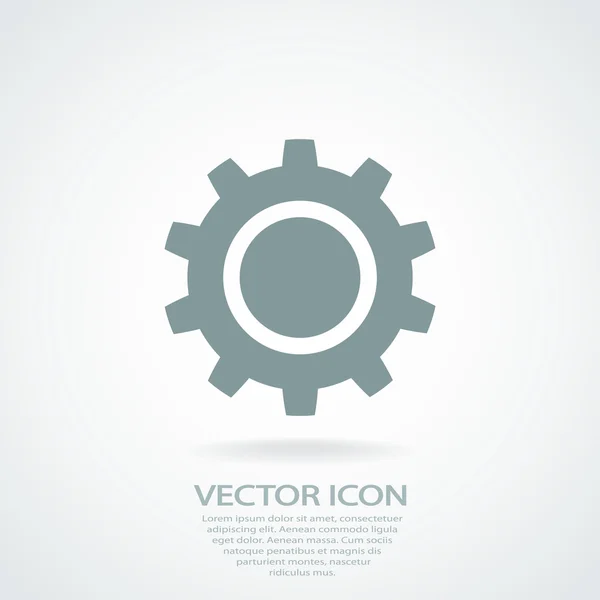 Gears icon — Stock Vector