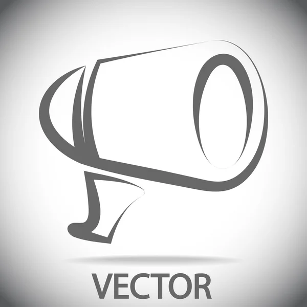 Diseño del icono del altavoz — Vector de stock