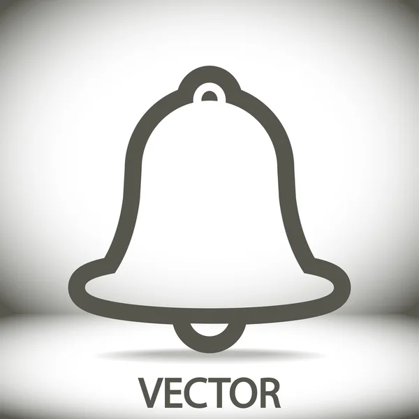 Icono campana — Vector de stock