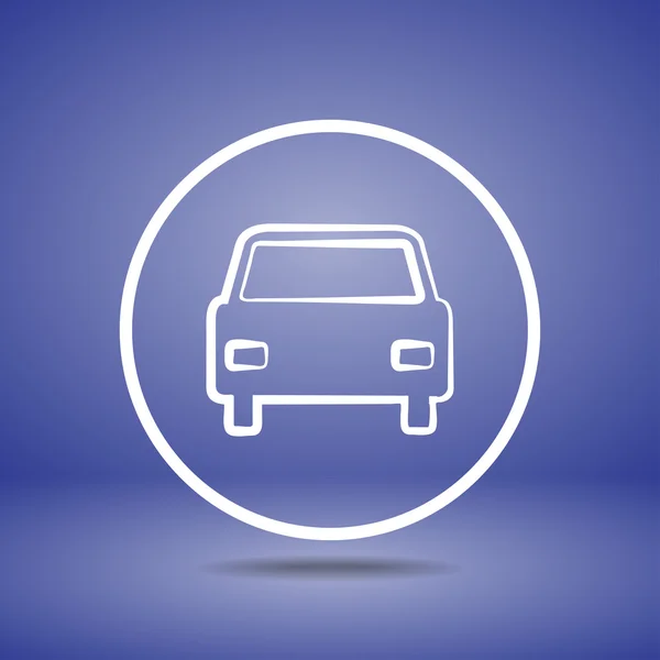 Auto pictogram — Stockvector