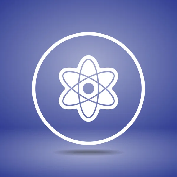 Icono de átomo — Archivo Imágenes Vectoriales
