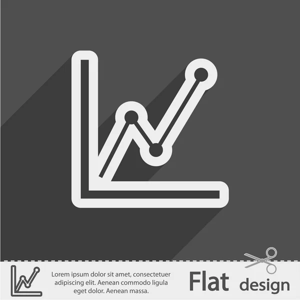 Infografik, Diagrammsymbol — Stockvektor