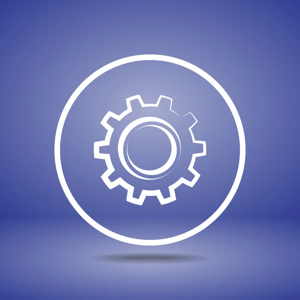 Gears icon — Stock Vector