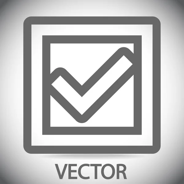 Marca de verificação — Vetor de Stock