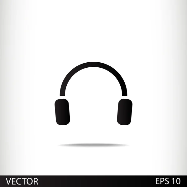 Icono de auriculares — Vector de stock