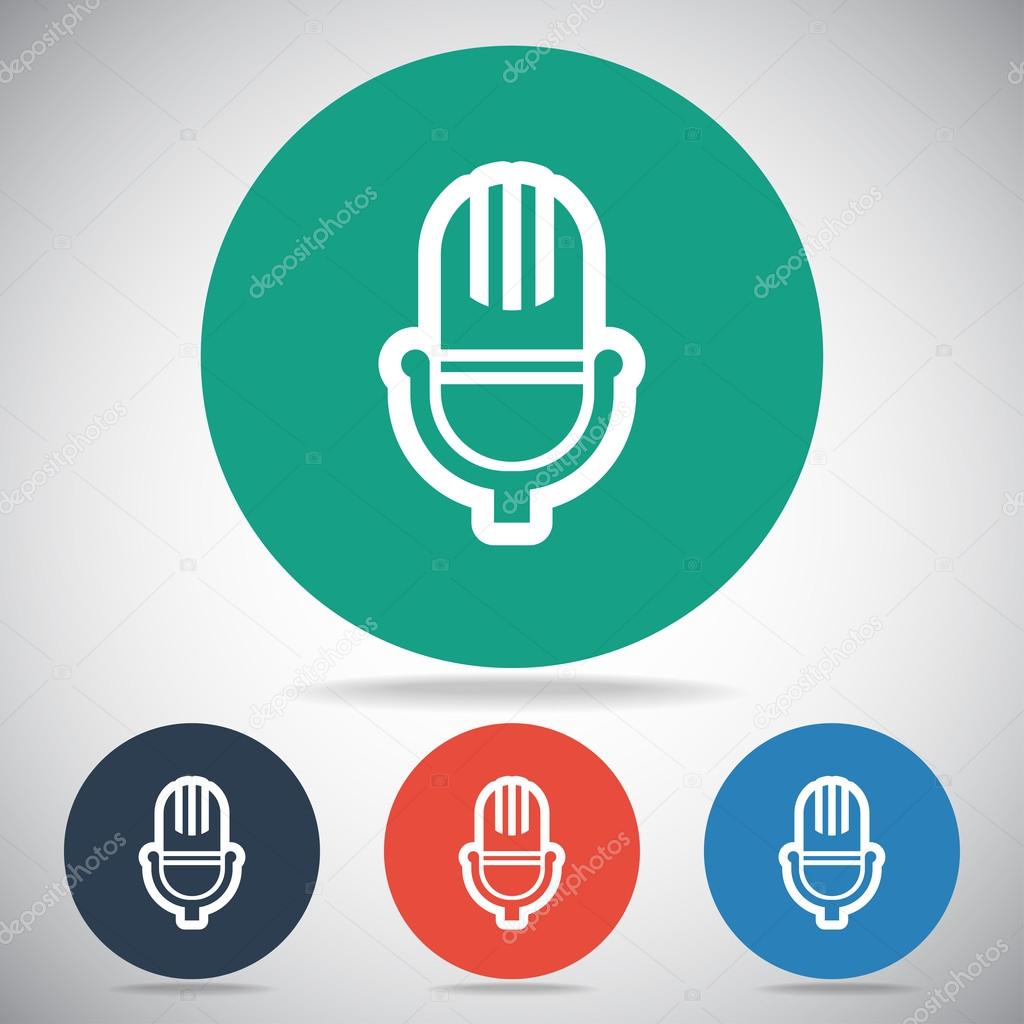 Microphone icon design
