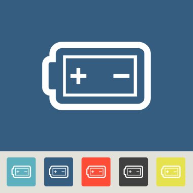 Akümülatör Icons set
