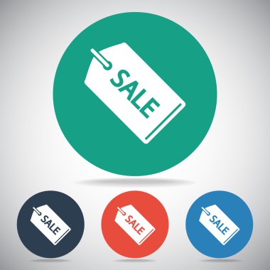 Etiketi simgesi tasarım