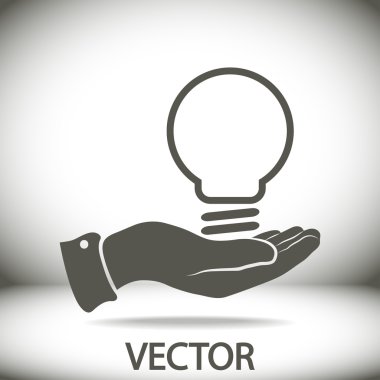 ampul fikir insan eli ile