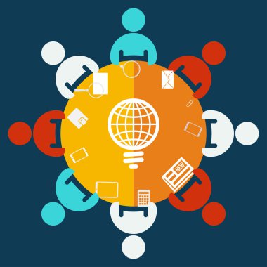 küresel ampul simgesi