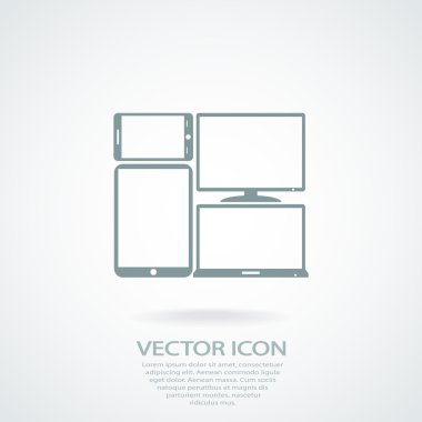 elektronik cihazlar simge kümesi