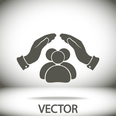 güvenli kişi simgesi