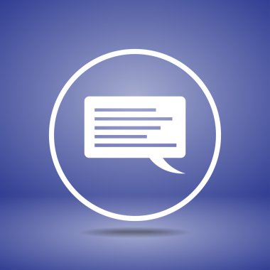 konuşma balonu simgesi