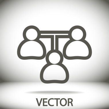 iletişim kavramı. bağlantı simgesi