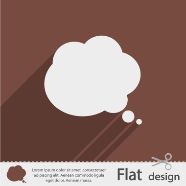 komik konuşma kabarcıklar simgesi