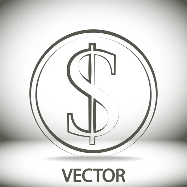 Geld pictogram ontwerp — Stockvector