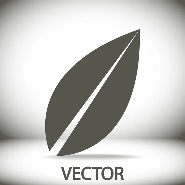 Levél ikon — Stock Vector