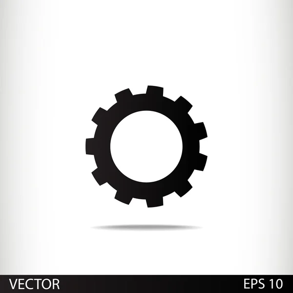 Versnellingen Ikoon — Stockvector