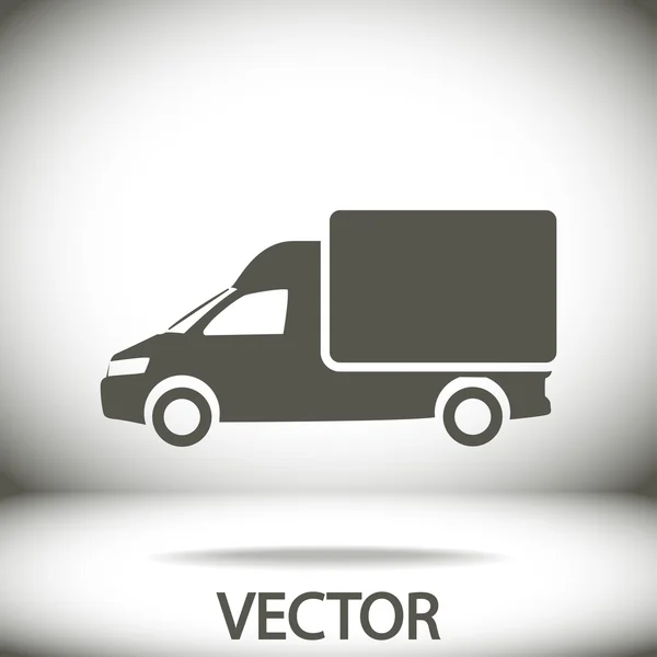 Vrachtwagen Icoon — Stockvector