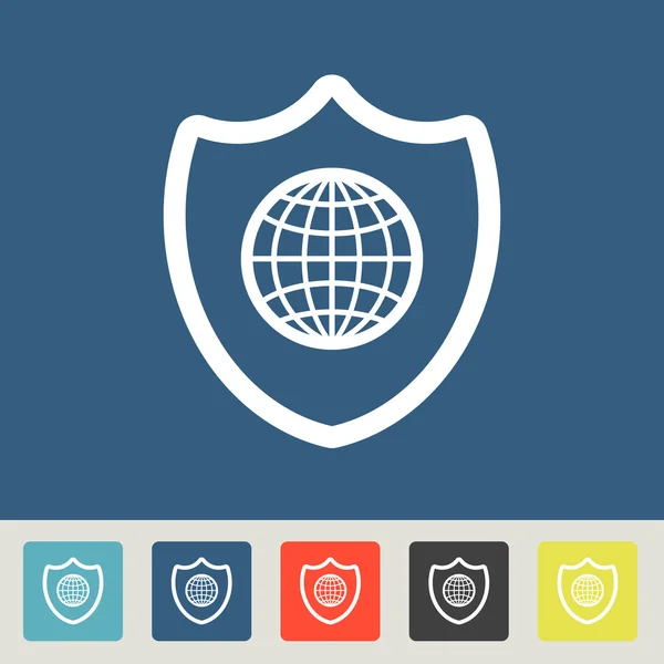 Conjunto de iconos de seguridad global — Archivo Imágenes Vectoriales