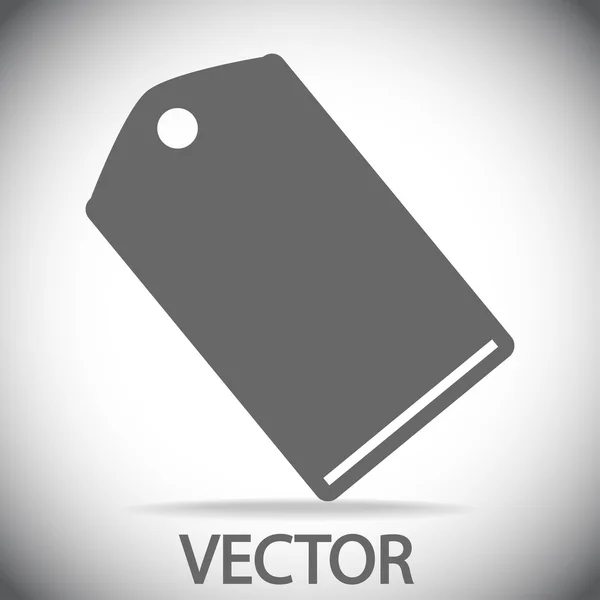 Design de ícone de tag — Vetor de Stock