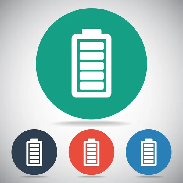 Icône de charge de batterie — Image vectorielle