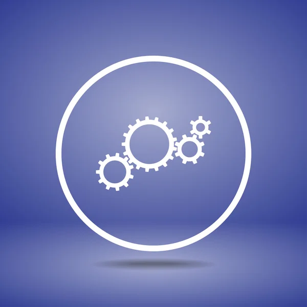 Gears icon — Stock Vector