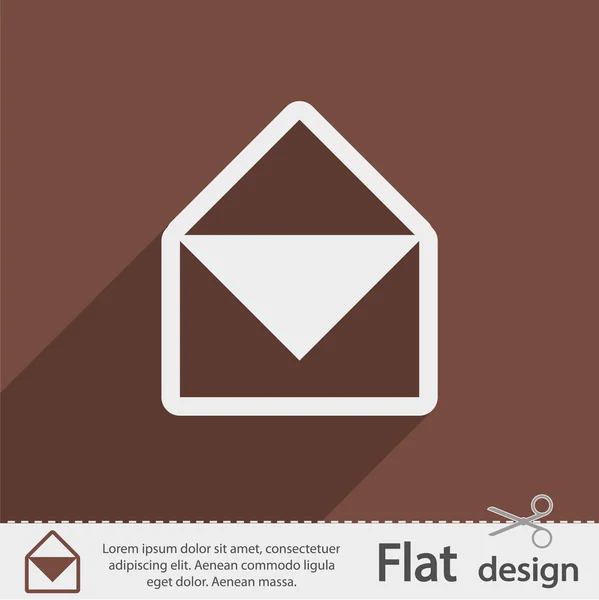 E-mailpictogram — Stockvector