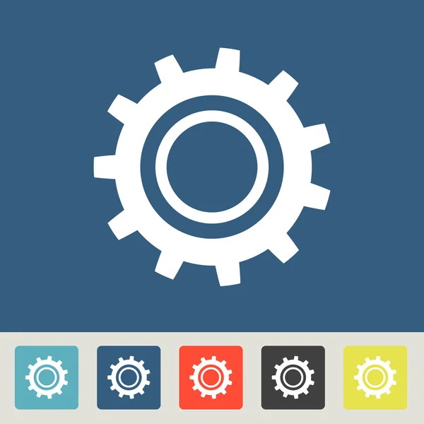 Gears icon — Stock Vector