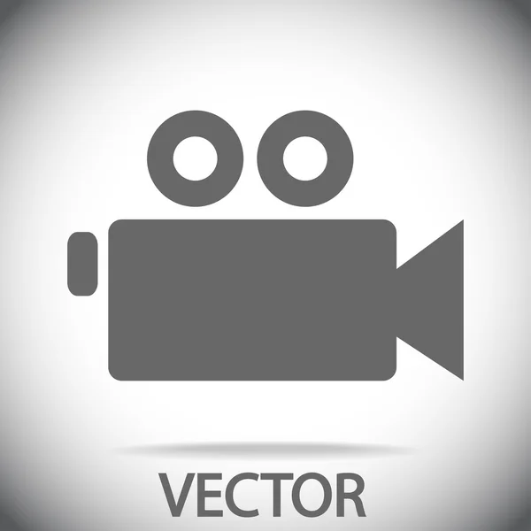 Video camera icon — Stock Vector