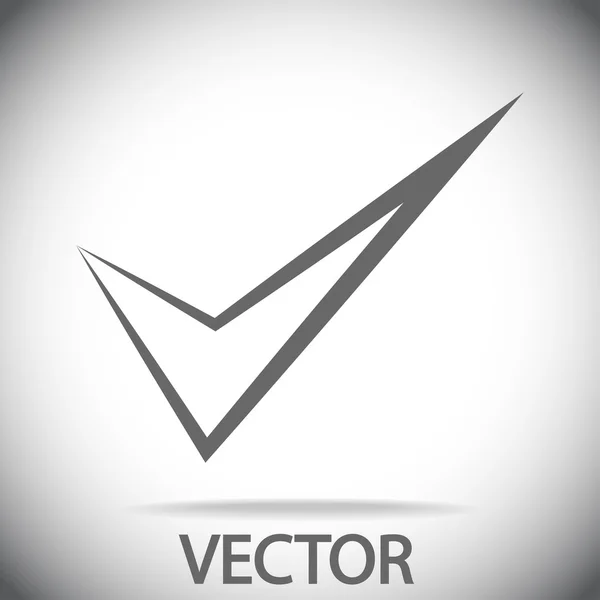 Marca de verificación — Vector de stock