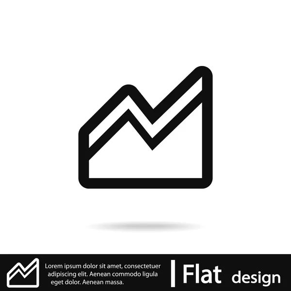 Infografik, Diagrammsymbol — Stockvektor