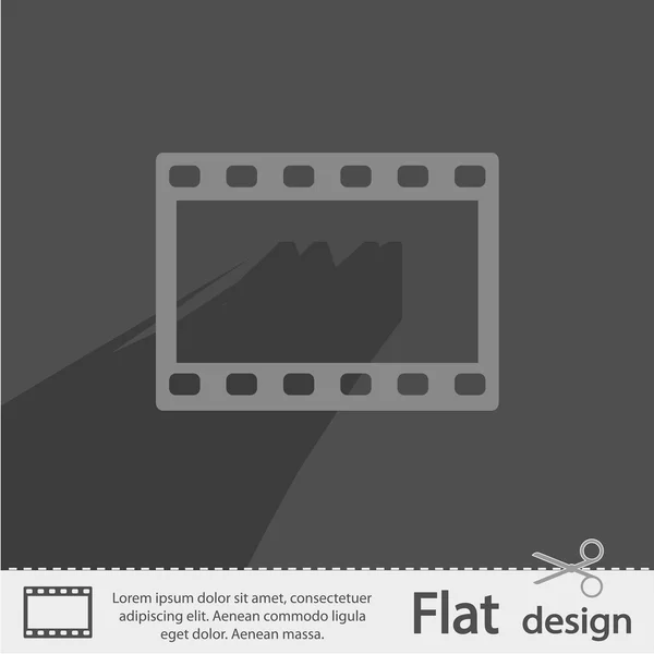 AVI video pictogram — Stockvector