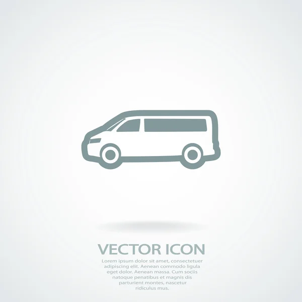 Икона грузовика — стоковый вектор