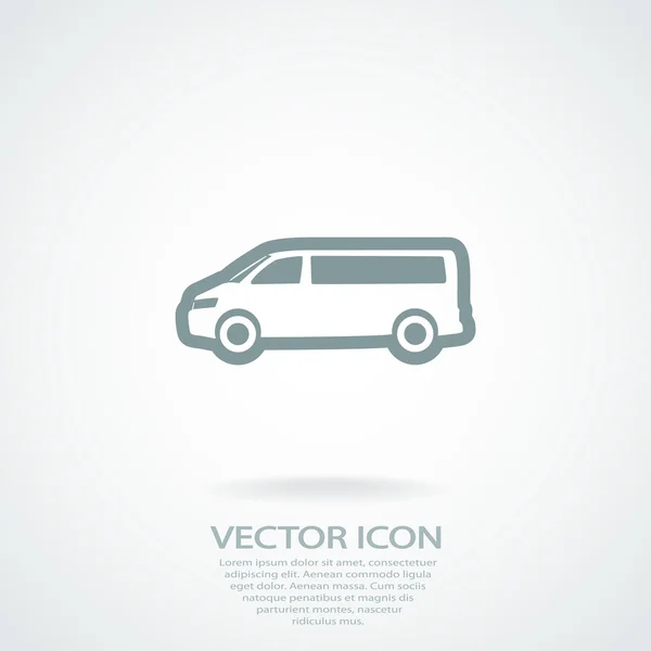 Icona camion — Vettoriale Stock