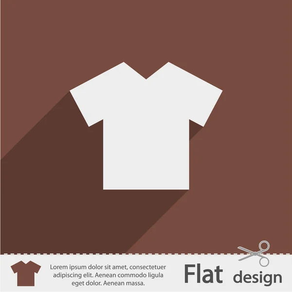 Camiseta icono icono — Vector de stock