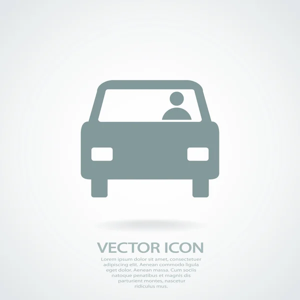 Icono del coche — Vector de stock