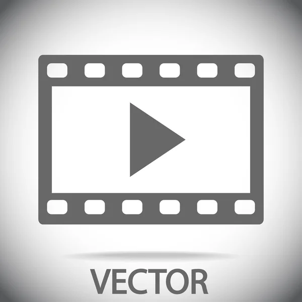 Icono de película — Vector de stock