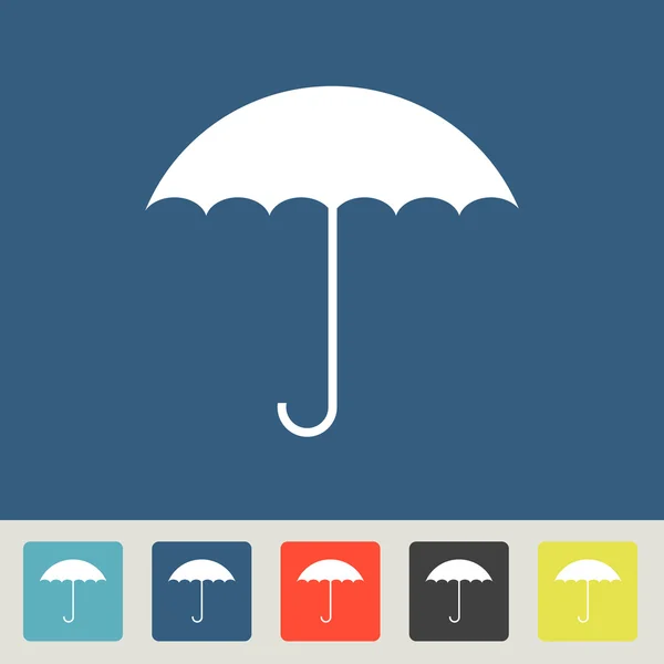 Umbrella icon design — Stock Vector