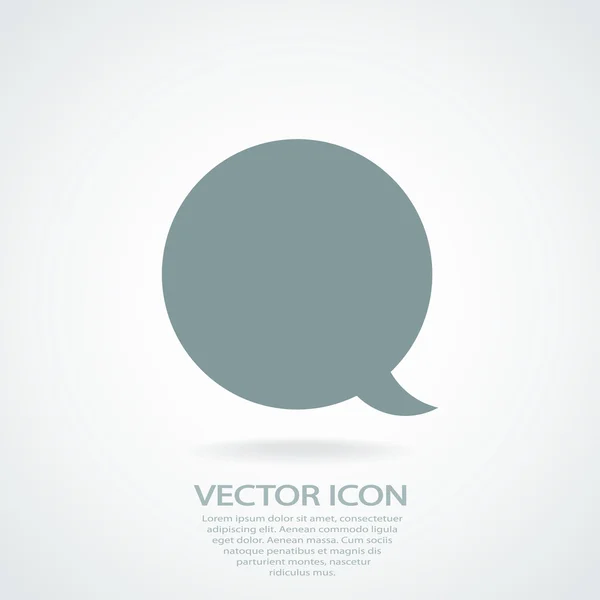 Icono de burbujas de habla cómica — Vector de stock